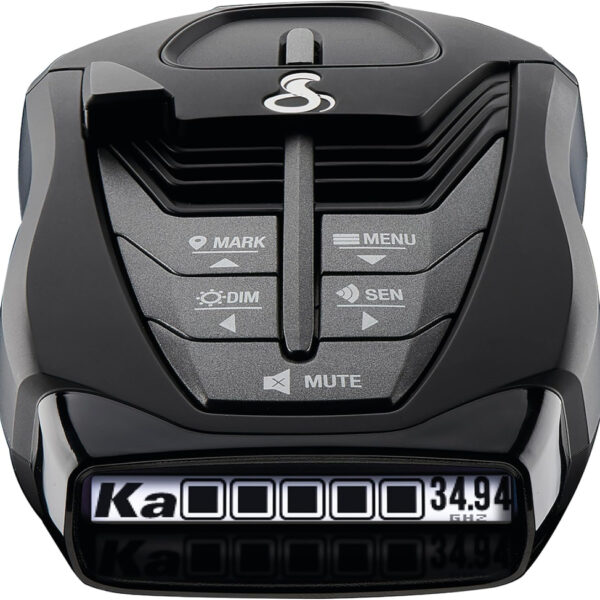 Cobra RAD 480i Laser Radar Detector for Cars – Long Range Bluetooth Speed Camera Detector with OLED Display, Laser Eye Front and Rear Detection, Digital Signal Processing and Drive Smarter App