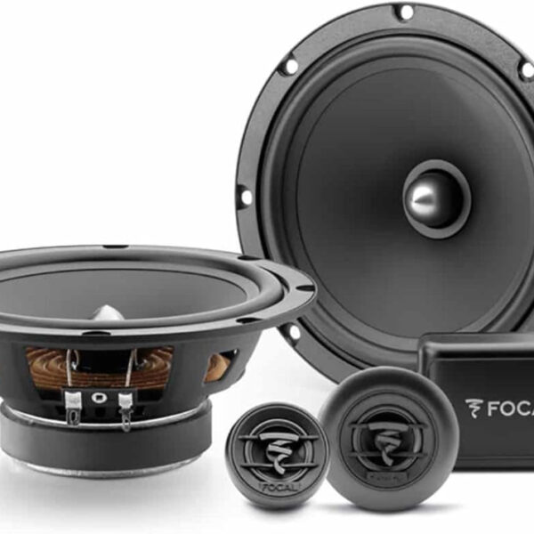 Focal Car Audio Auditor ASE 165-6.5″ 165mm 2-Way Car Door Component Speakers 220W