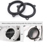 Sound way - Spacer rings adapters and harness kit for 6.5" inch / 165 mm speakers for Renault Nissan Dacia Smart - KC550 - Image 2