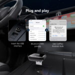 2 in 1 Wireless Adapter for Apple CarPlay/Android Auto, 2025 Upgrade Plug and Play Mini CarPlay & Android Auto OTA Dongle for iPhone/Android and 927+ Cars, Bluetooth 5.3 & WiFi 6, No Lag - Image 2