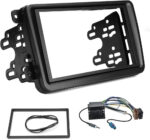 Sound-way 2 DIN Car stereo facia radio adapter compatible with VW Volkswagen Skoda Seat froom 2004