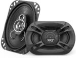 Pyle Car Stereo Speakers 10.16cm, 2-Way 240W Coaxial Loudspeakers, Universal OEM Replacement for Vehicle Door/Side Panel, Pro Audio Sound, Black (Pair) - Image 5