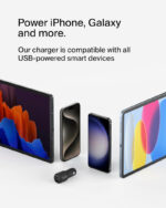 Belkin BoostCharge Dual Car Charger 42W w/Fast Charge USB-C 30W PPS & 12W USB-A Ports for Apple iPhone 16/16 Pro/16 Plus/16 Pro Max, iPhone 15, 14, 13, 12 Series, Samsung Galaxy S24, & More - Black - Image 3