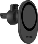 OtterBox Wireless Car Air Vent Mount MagSafe, Strong Magnetic Alignment And Attachment With MagSafe, Easily Adjustable And Secure Design, Compatbile With IPhone, Black
