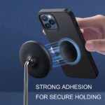 4 PCS Thin Metal Plates Replacement Mount Plate Kits with Strong Adhesive,Metal Plates for Mobile Magnetic,Phone Car Holder Compatible with Magnetic Car Mount etc(Black) - Image 4