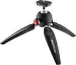 Manfrotto MKPIXICLMII-BK, Mini Tripod with Universal Smartphone Clamp, Made in Italy, for iPhone with or without Case, CSC, Vlogging, Videography, Black - Image 3