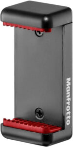 Manfrotto MKPIXICLMII-BK, Mini Tripod with Universal Smartphone Clamp, Made in Italy, for iPhone with or without Case, CSC, Vlogging, Videography, Black - Image 4