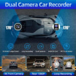 Wireless CarPlay and Android Auto 10.26", IPS Full Touchscreen Car Audio Receiver with 64GB SD Card,4K Front+1080P Rear Camera,Voice Control,Mirror Link, Bluetooth and Reverse Assist Functio - Image 3