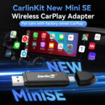 Carlinkit Wireless CarPlay adapter uk,For cars with built-in Car Play,For VW Audi Volvo Renault Opel Citroen Toyota Peugeot KIA Hyundai(Model year:2016 to 2025),Support IOS11+ and online upgrade - Image 2