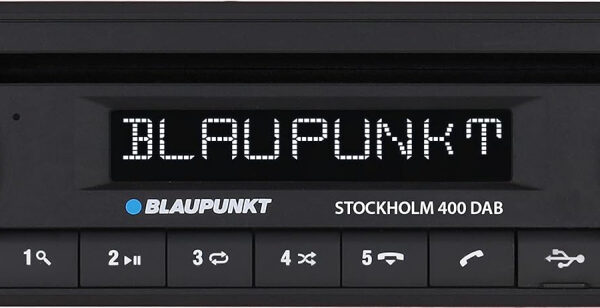 Blaupunkt Stockholm 400 DAB, black, 1-DIN