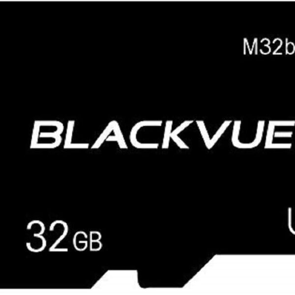 Blackvue Official 32GB Replacement microSD Card (Designed specifically for dash cams), Black