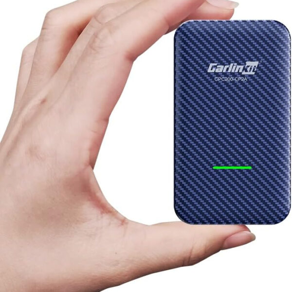 Carlinkit 4.0, 2025 NEW Upgrade, Wireless CarPlay & Android Auto Adapter UK,Convert OEM Wired CarPlay to Wireless Android Auto&CarPlay, 5.8GHz Low Latency,Compatible with 600+ Car Models from 2017