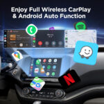 Carplay Wireless Adapter & Android Auto Wireless Adapter uk, 2 in 1 Mini Adapter With Gold-Planting Copper Interface, OEM AutoConnectivity,Compatible with iOS 10+ and Android 11 (Black) - Image 4