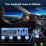 Carplay Wireless Adapter & Android Auto Wireless Adapter uk, 2 in 1 Mini Adapter With Gold-Planting Copper Interface, OEM AutoConnectivity,Compatible with iOS 10+ and Android 11 (Black) - Image 5