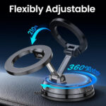 GizmoVine Vacuum Magnetic Phone Holder for Car,Suction Car Phone Holder 360° Rotatable,Foldable & Adjustable For Magsafe Car Mount,78LBS Suction,for iPhone 17 Pro MAX 16 15 14 12 13,Android - Image 4
