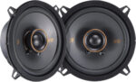 KICKER 51KSC6504 Coaxial Speaker System, 2-Way Design, One (1) Pair, 6.5" (160mm) Polypropylene Woofer/Midrange, 3/4" (20mm) Silk-Dome Tweeters, 100 Watts RMS, 200 Watts Peak - Image 2