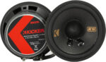 KICKER 51KSC6504 Coaxial Speaker System, 2-Way Design, One (1) Pair, 6.5" (160mm) Polypropylene Woofer/Midrange, 3/4" (20mm) Silk-Dome Tweeters, 100 Watts RMS, 200 Watts Peak - Image 5