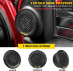 Pyle Component Car Speakers 16.5cm – 2-Way 400W High-Performance Audio with Yellow Poly Injection Cone, Butyl Rubber Surround, 1.13kg Magnet, Crossover & Wiring Kit - Image 5