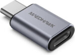 MaedHawk Bypass 2.0 Motorcycle CarPlay Bluetooth 5.4 Headset Adapter with Passthrough USB-C Charging Port (Grey)