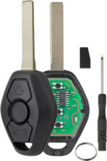 EWS System For BMW E53 Key Car Remote Key For BMW E46 Remote BMW E39 E83 E53 E85 E86 X3 X5 Z4 3 5 Series E46 Key Fob 433MHZ with ID44 PCF7935 Chip HU92 Blade BMW EWS Key
