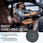 Car Bluetooth AUX Adapter, Car Bluetooth receiver Bluetooth 5.0 Receiver for Home Stereo/Speaker/Wired Headphones, Portable 3.5mm AUX Car Adapter, Hands-free Calls, Dual Connection, 16H Playtime - Image 5