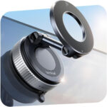 Lamicall Vacuum Magnetic Car Phone Holder, 2025 Upgraded Suction Cup Car Mount for Magsafe, 360° Rotatable for iPhone 17 16 15 13 12 Pro/Max/Plus/Air/Mini on Mirror, Smooth Surface, Windscreen - Black - Image 2