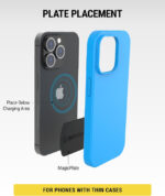 Scosche MRK2PK-UB MagicMount Replacement Metal Plate Kit for Phone, Metal Plates for Magnetic Mount Cell Phone Holder for Car, Universal with All Devices and Phone Case, Black, Pack of 2 - Image 3