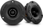 DS18 Car Audio Tweeter 1" Inch 300 Watts Aluminum Super Bullet PRO-TW120B Pair, Black - Image 3