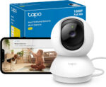 Tapo TC70 Pan/Tilt Indoor Camera House Security Camera, Dog Camera, No Monthly Fee, AI Detection, WiFi Camera, Baby Camera Monitor, 1080p Full HD, 360° View, Night Vision, Works with Alexa & Google