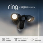 Ring Floodlight Cam Wired Pro | Outdoor Security Camera with 2K Video with Ring Vision, 3D Motion Detection, Bird's Eye View, Siren, alternative to CCTV system | 30-day free trial of Ring Home - Image 2