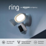 Ring Floodlight Cam Wired Pro | Outdoor Security Camera with 2K Video with Ring Vision, 3D Motion Detection, Bird's Eye View, Siren, alternative to CCTV system | 30-day free trial of Ring Home - Image 4