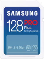 Samsung PRO Plus MicroSD Card, 128 GB, UHS-I U3, Full HD & 4K UHD, Read Speed 180 MB/s, Write Speed 130 MB/s, Memory Card for Cameras and Drones, Includes USB Card Reader, MB-MD128SA/EU - Image 3