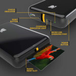 KODAK Step Instant Smartphone Photo Printer - Portable Mini Color Wireless Mobile Printer - Zink 2x3 Inch Sticky-Back Photos - Bluetooth Compatible with iOS & Android Devices - Fun Editing App - Black - Image 2