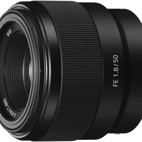 Sony 50mm f/1.8 Full-Frame E-Mount Prime Lens – Ideal for Portraits, Bokeh, and Everyday Shooting