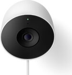 Google Nest Cam Outdoor (Wired, 2nd Gen) - Outdoor Security Camera with 2K Video - Works with Google Home - With Gemini - Snow - Image 2
