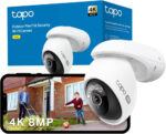 Tapo C520WS Pan/Tilt Outdoor Security Camera, 2K 4MP WiFi Outdoor Camera, 360° Vision Motion Tracking, No Monthly Fee, AI Detection, Starlight Colour Night Vision, IP66, Works with Alexa & Google - Image 2