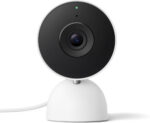 Google Nest Cam Indoor (Wired, 3rd Gen) – Indoor Security Camera with 2K Video – Works with Google Home – Built with Gemini – Snow
