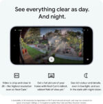 Google Nest Cam Indoor (Wired, 3rd Gen) – Indoor Security Camera with 2K Video – Works with Google Home – Built with Gemini – Snow - Image 5