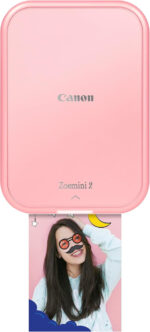 Canon Zoemini 2 Printing Kit: Capture & Create Anywhere - Compact Portable Photo Printer - Bluetooth 5.0 - Fast USB-C Charging for On-the-Go Adventures, Navy Blue - Image 4