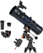 Celestron 31045 AstroMaster 130EQ Newtonian Reflector Telescope, Dark Blue