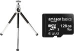 Amazon Basics 152 cm (60-Inch) Lightweight Camera, DSLR and Binocular Tripod with Bag, Black - Image 3
