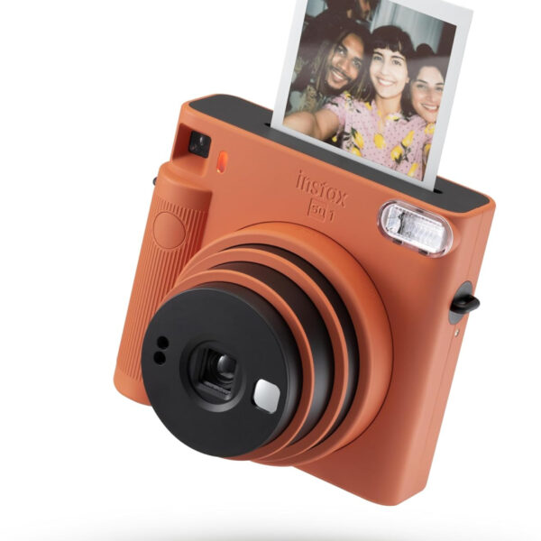 Instax SQUARE SQ1 Instant Camera, Terracotta Orange