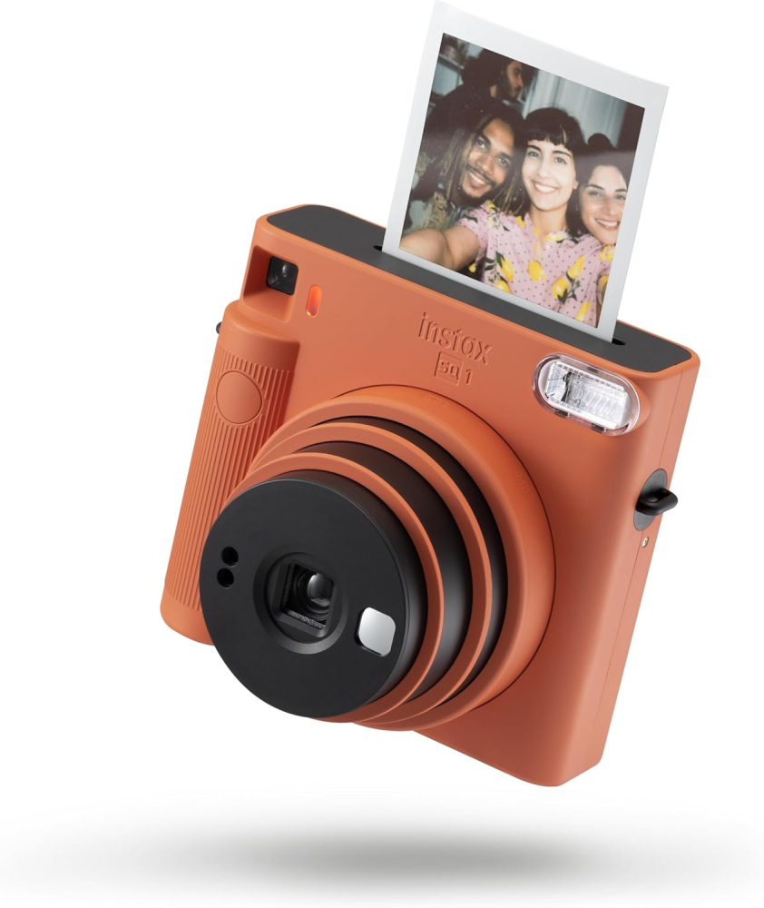 Instax SQUARE SQ1 Instant Camera, Terracotta Orange
