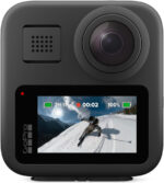 GoPro Max - Traditional Waterproof 360+ Action Camera with Spherical Touch Screen 5.6K30 HD Video 16.6MP 360 Photos 1080P Live Streaming Stabilization