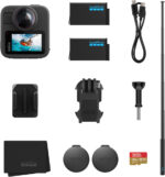 GoPro Max - Traditional Waterproof 360+ Action Camera with Spherical Touch Screen 5.6K30 HD Video 16.6MP 360 Photos 1080P Live Streaming Stabilization - Image 3