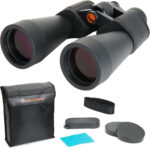 Celestron 71009 SkyMaster 15x70mm Porro Prism Binoculars with Multi-Coated Lens and BaK-4 Prism Glass, Black - Image 2
