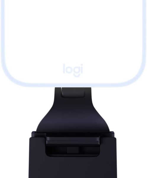 Logitech for Creators Litra Glow Premium LED Streaming Light with TrueSoft - For Video Conferencing, Zoom Meetings, Adjustable Mount and Desktop App Control for PC/Mac - Graphite