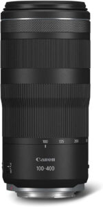 Canon RF Lens 100-400mm F5.6-8 IS USM - Telephoto Zoom Camera Lens with 5.5-stop Optical Image Stabilizer for Sports & Wildlife Photography | Canon EOS R System Compatible Camera Lens
