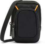 Amazon Basics Large Compact Digital Camera Case with Internal Padding for 5.2 x 3.2 x 1.0 inch Cameras, Solid, Black, Small - Image 2