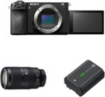 Sony Alpha 6700 APS-C Mirrorless Camera (26MP, AI Autofocus, 4K 120p Video, 5-Axis Stabilization, Vari-Angle Touchscreen, Compact Hybrid for Photo & Video Creators) - Image 2